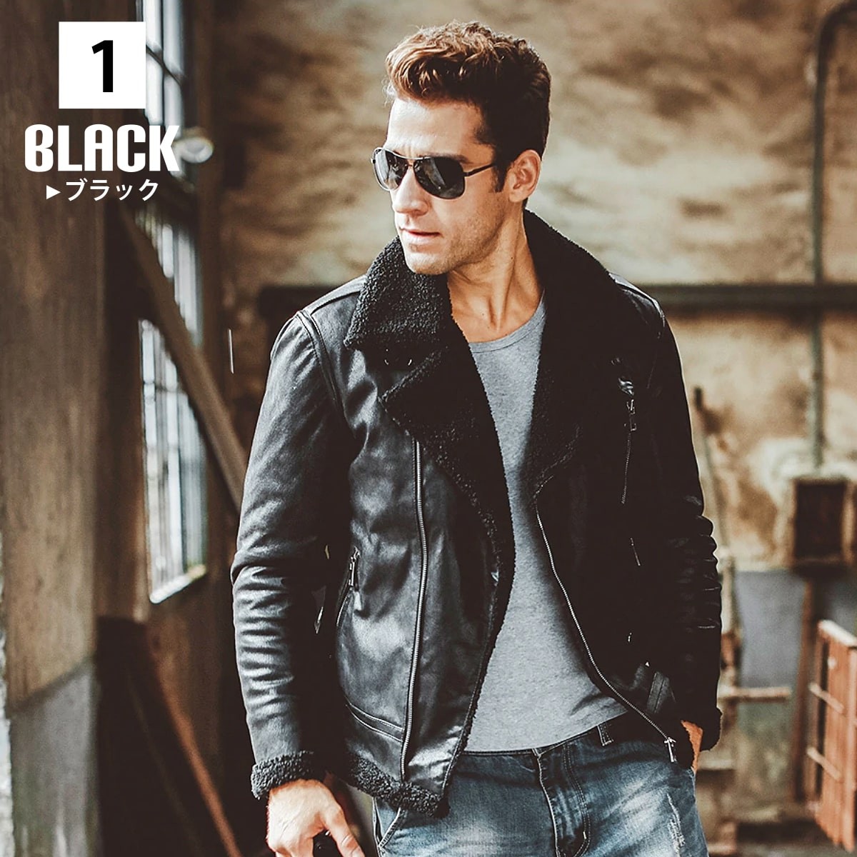 送料無料!】全2色 10サイズ メンズ ビンテージピッグスキン