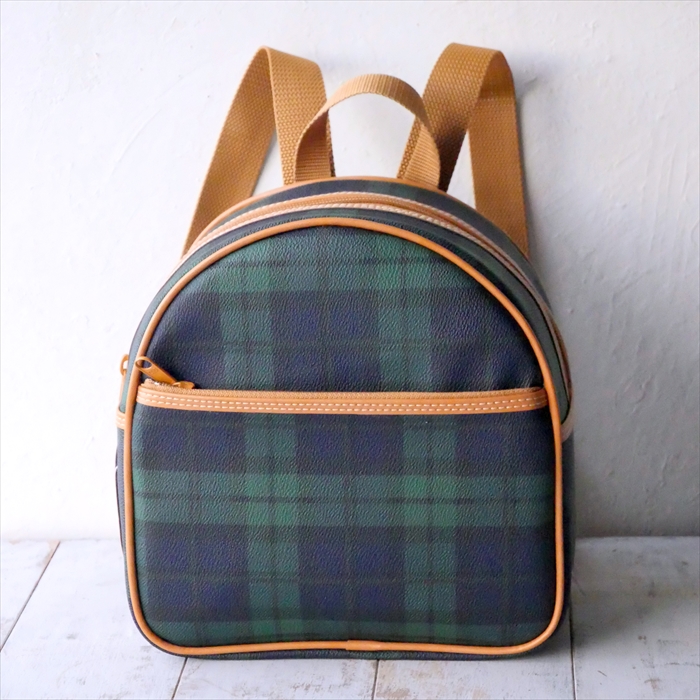 CARAMEL 新発売【通園リュック チェック柄】日本製(豊岡製 )幼稚園