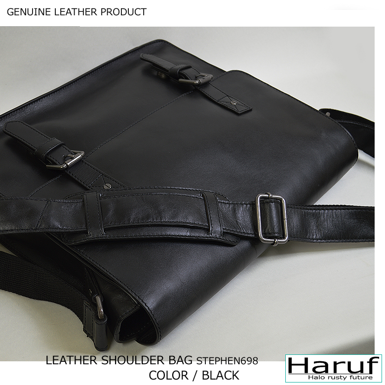 Haruf（ハルフ） レザーショルダーバッグ メンズ 本革 鞄 ショルダー