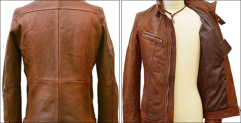 Haruf（ハルフ） 革ジャン レザージャケット メンズ 本革 レザー