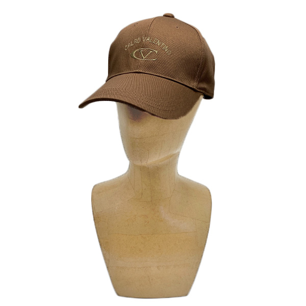 セール CALRO VALENTINO つば長キャップ 57~59cm 綿100% 野球帽