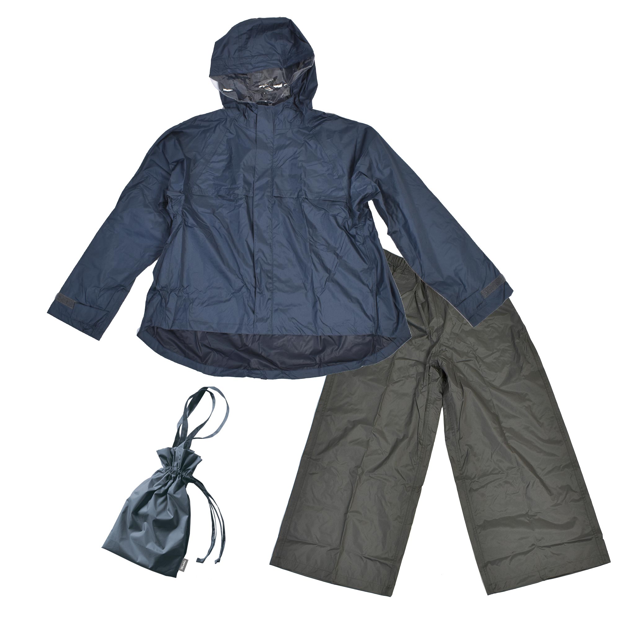 Makku（マック） レインコート レディース 自転車 おしゃれ レイン