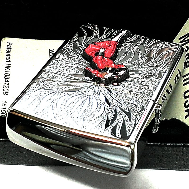 ZIPPO（ジッポー） ライター ウィンディガール WINDY シルバー メタル