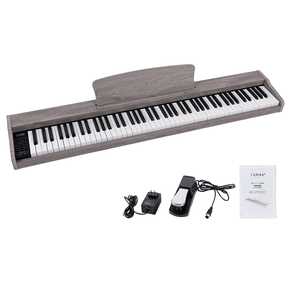 6カラー】電子ピアノ 88鍵盤 木製 給電タイプ dream音源 MIDI対応