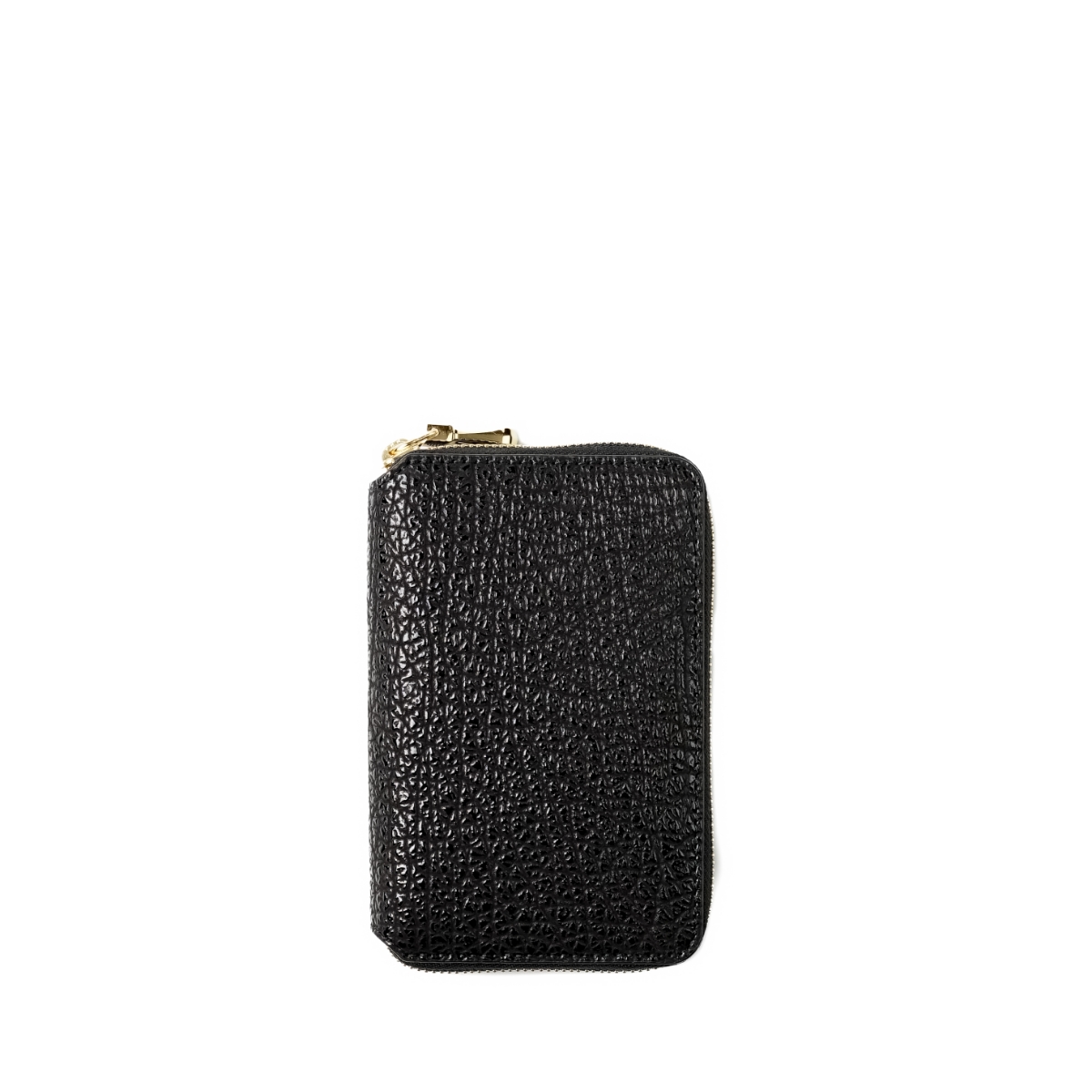 KUBERA 9981 1年保証 鮫桟革 ミドルウォレット ラウンドファスナー 鮫