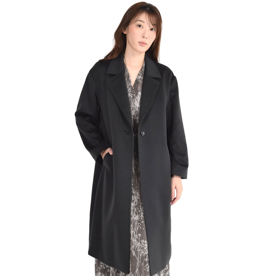 爆買 カシミヤ コート レディース カシミヤ100% ロングコート