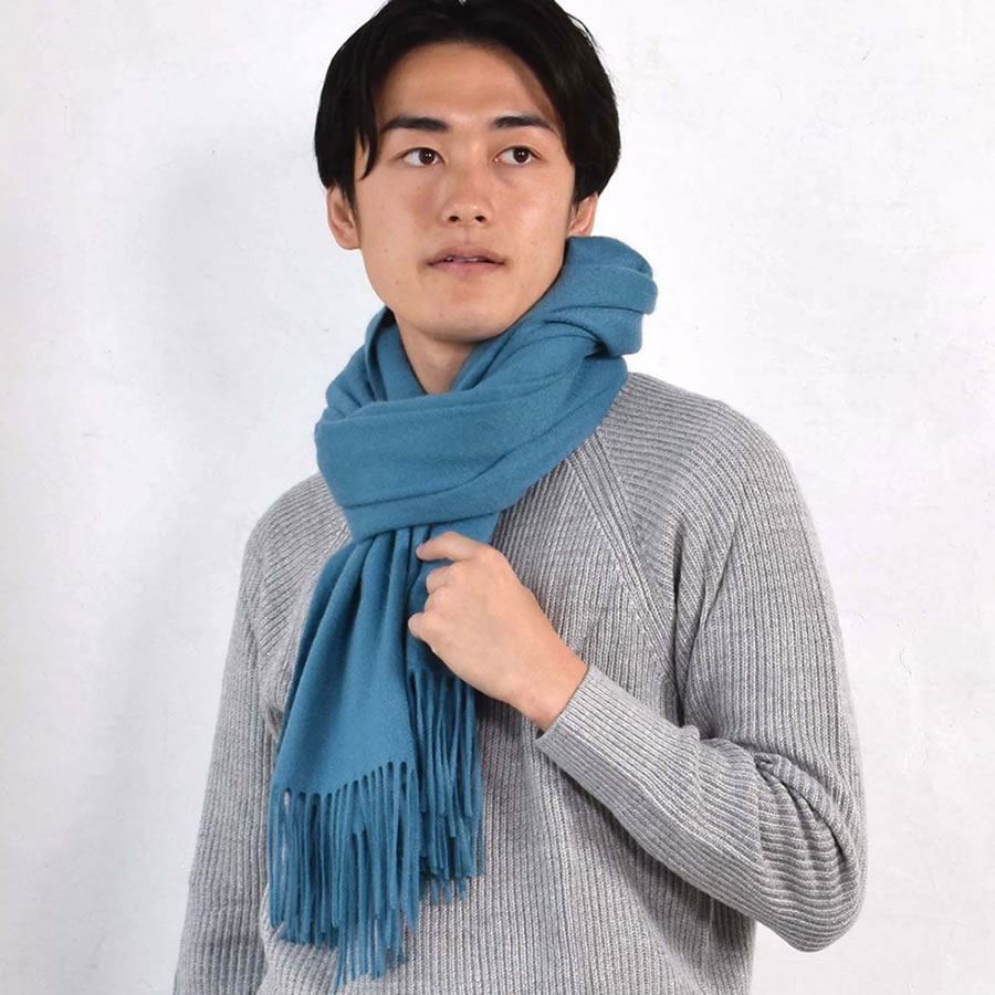 Merfirge 爆買 メンズマフラー カシミヤストール カシミア 100％ 大判