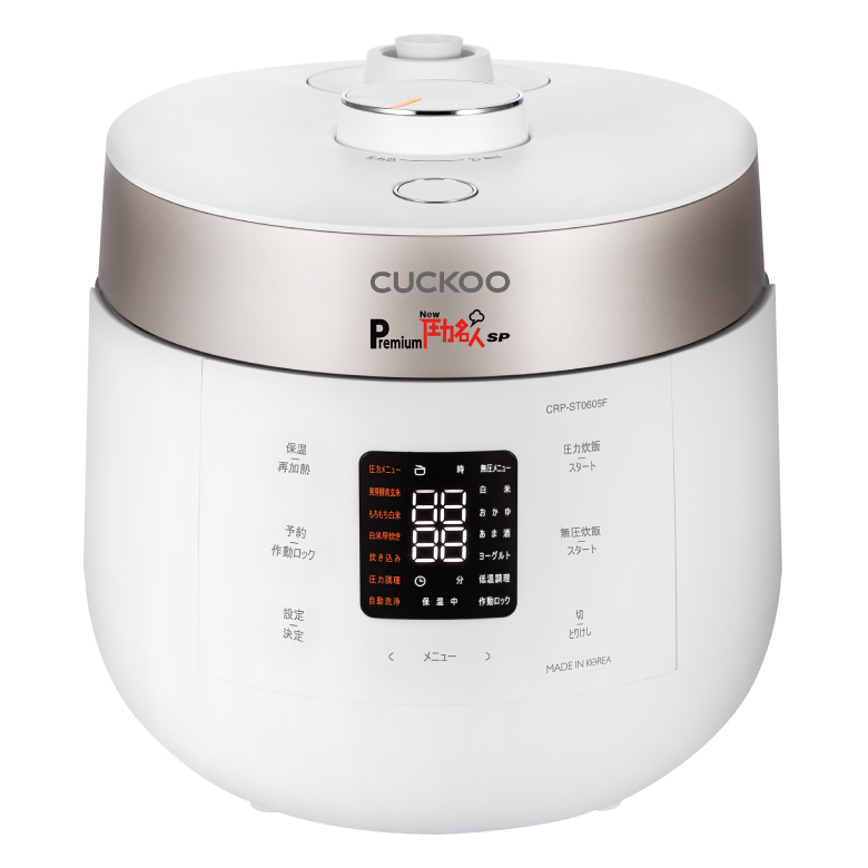 CUCKOO 炊飯器 圧力名人 酵素玄米 6合 発芽 玄米 公式 Premium New
