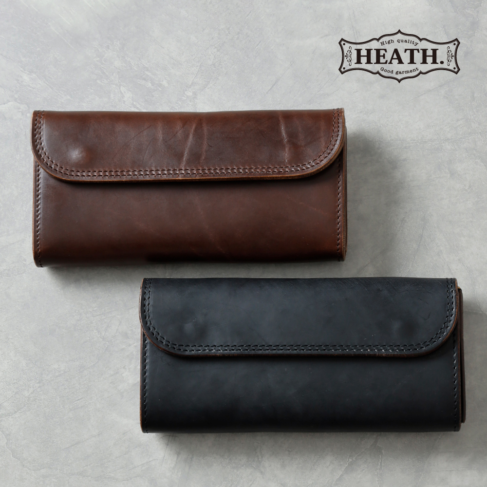 財布 メンズ 長財布 本革 レザー クロムエクセル ロングウォレット