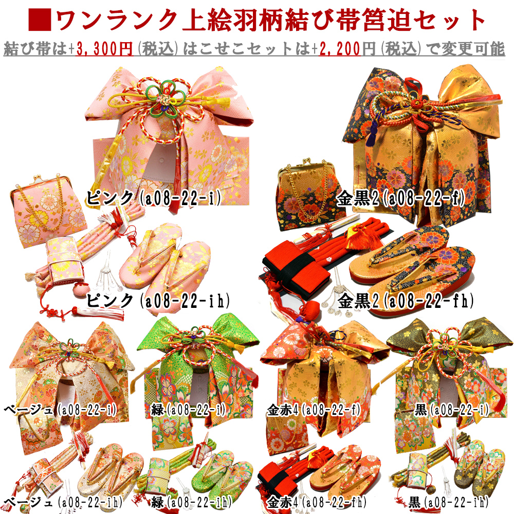 七五三 着物 7歳 16点 フルセット 購入 トータル 着物セット 女の子