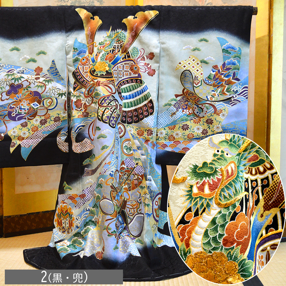 お宮参り 着物 男の子 正絹 産着 長襦袢付 販売 祝着 宮参り : 部坂