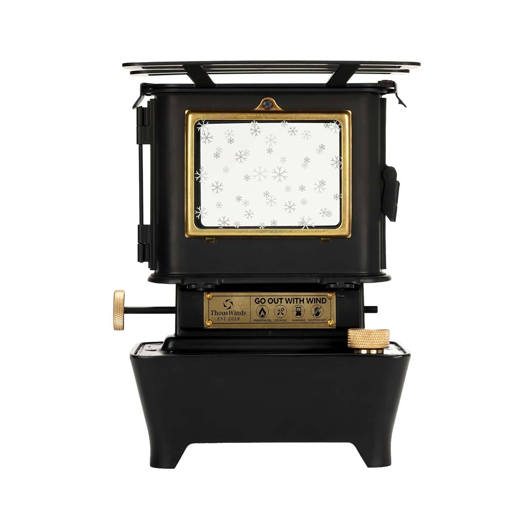 ThousWinds 焚き火台 ファイヤーダンスストーブ用 耐熱スノーガラス 2