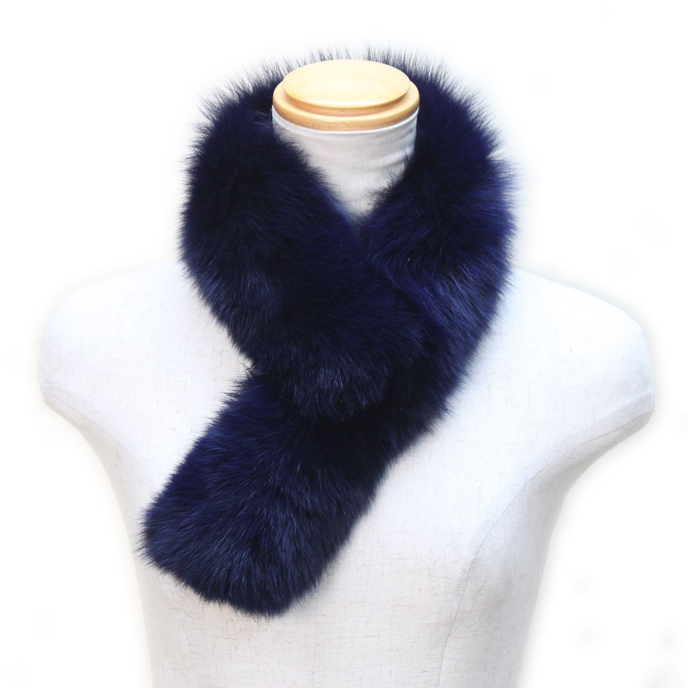 ブルーフォックス ファー マフラー 爆買 : エルベートブルーレーベル