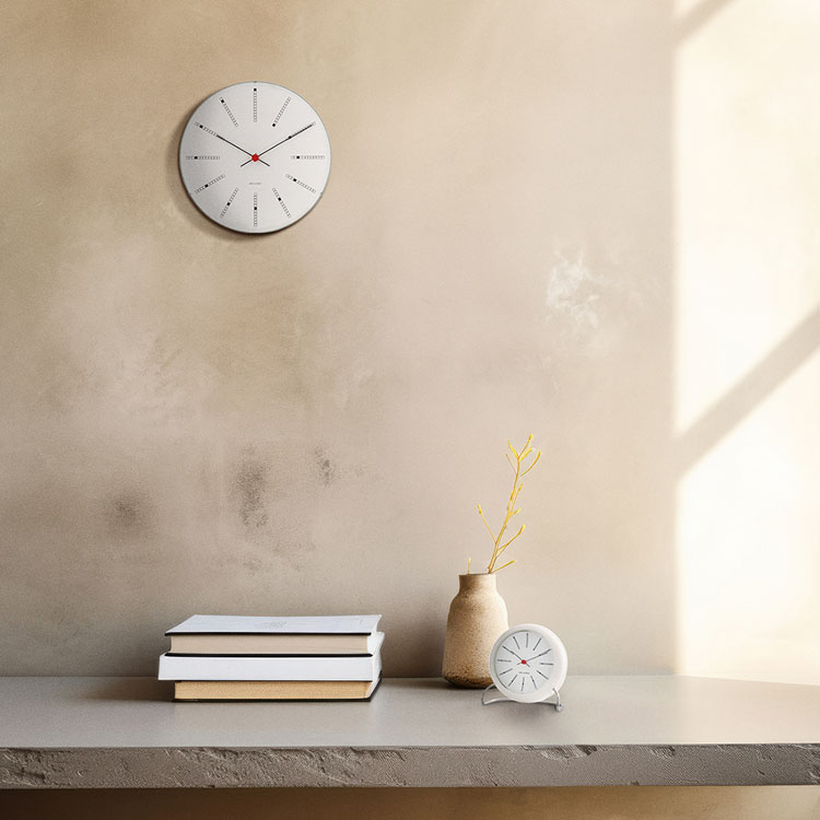 ARNE JACOBSEN（アルネ ヤコブセン） Bankers Wall clock インテリア