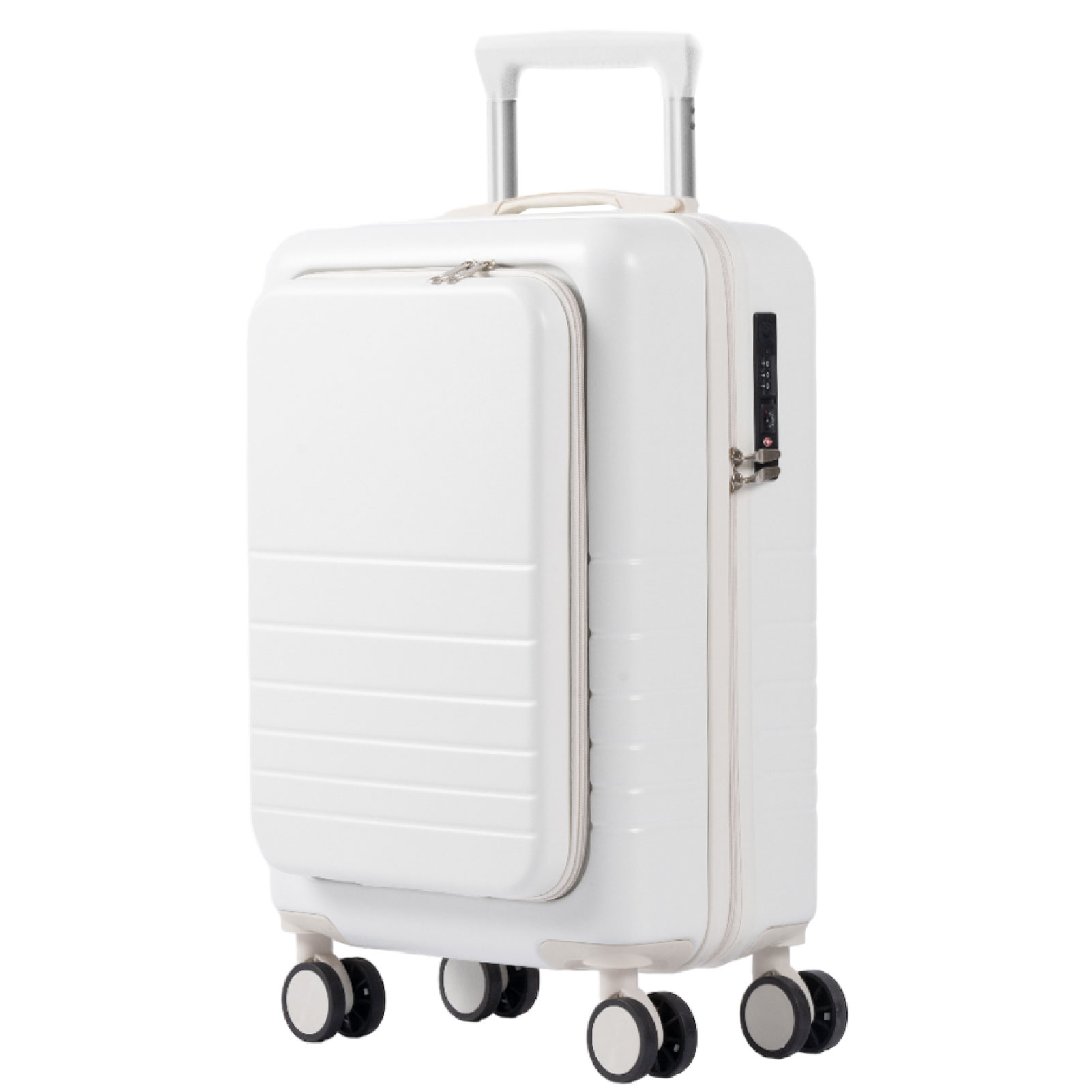 前開き スーツケース USBポート付き キャリーケース Sサイズ 4カラー