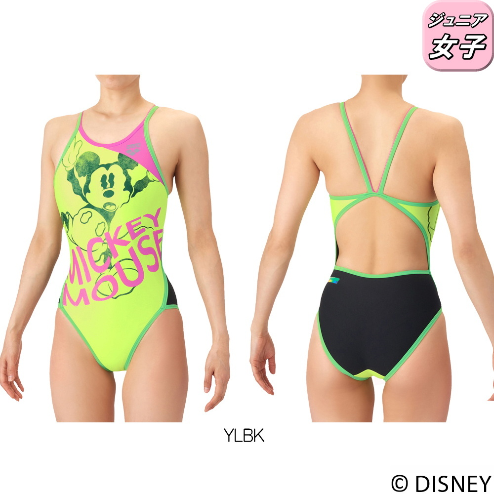 アリーナ（arena） 競泳水着 練習用水着 ジュニア女子 ディズニー