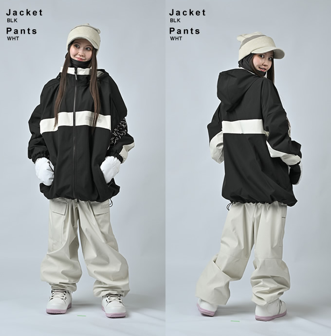 ディーシー DC スノーボードウェア 上下セット メンズ 24 SNOW STAND