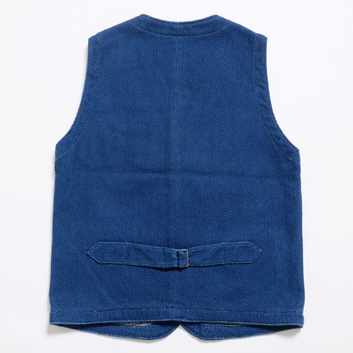 桃太郎ジーンズ（MOMOTARO JEANS） Lot.04-010 刺し子ベスト 04-010