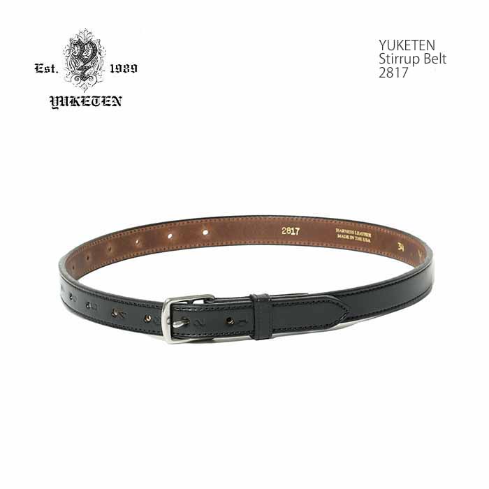 YUKETEN（ユケテン） 2817 スターラップ ベルト レザー | ヒノヤ