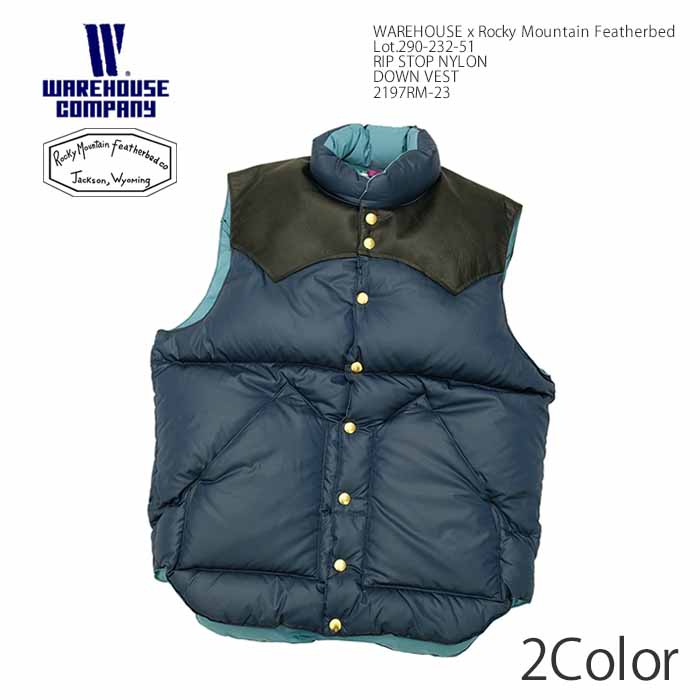 WAREHOUSE（ウエアハウス） ウエアハウスxロッキーマウンテンフェザー