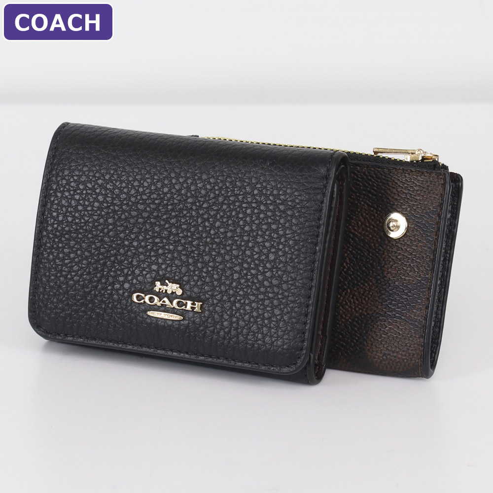 COACH（コーチ） 財布 三つ折り財布 CZ034 IMXAQ ミニ財布
