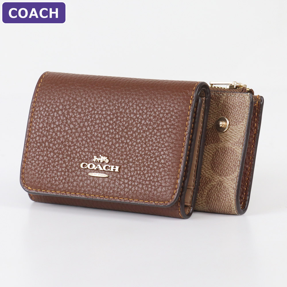 COACH（コーチ） 財布 三つ折り財布 CZ034 ミニ財布 フラグメント