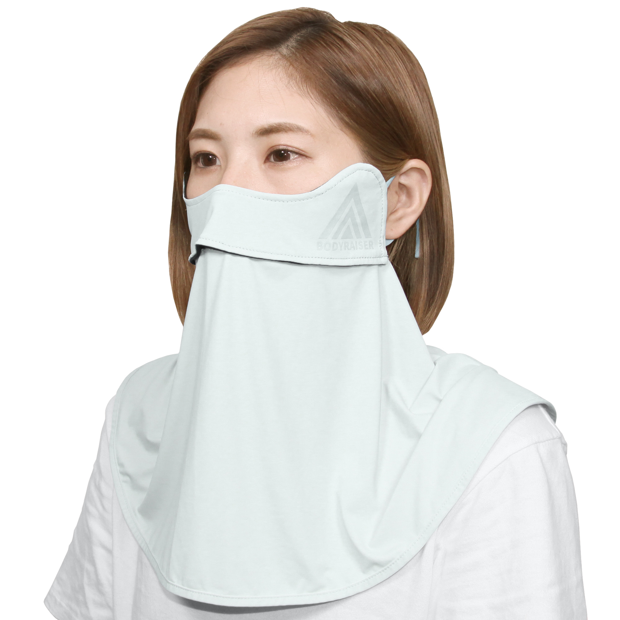 BODY RAISER フェイスカバー UV 冷感 マスク おしゃれ レディース