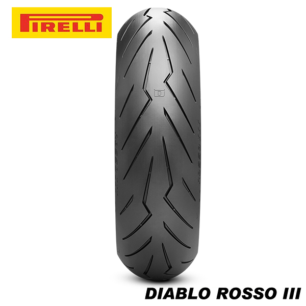 PIRELLI[ピレリ DIABLO ROSSO ディアブロ ロッソ3 110/70R17 140/70R17