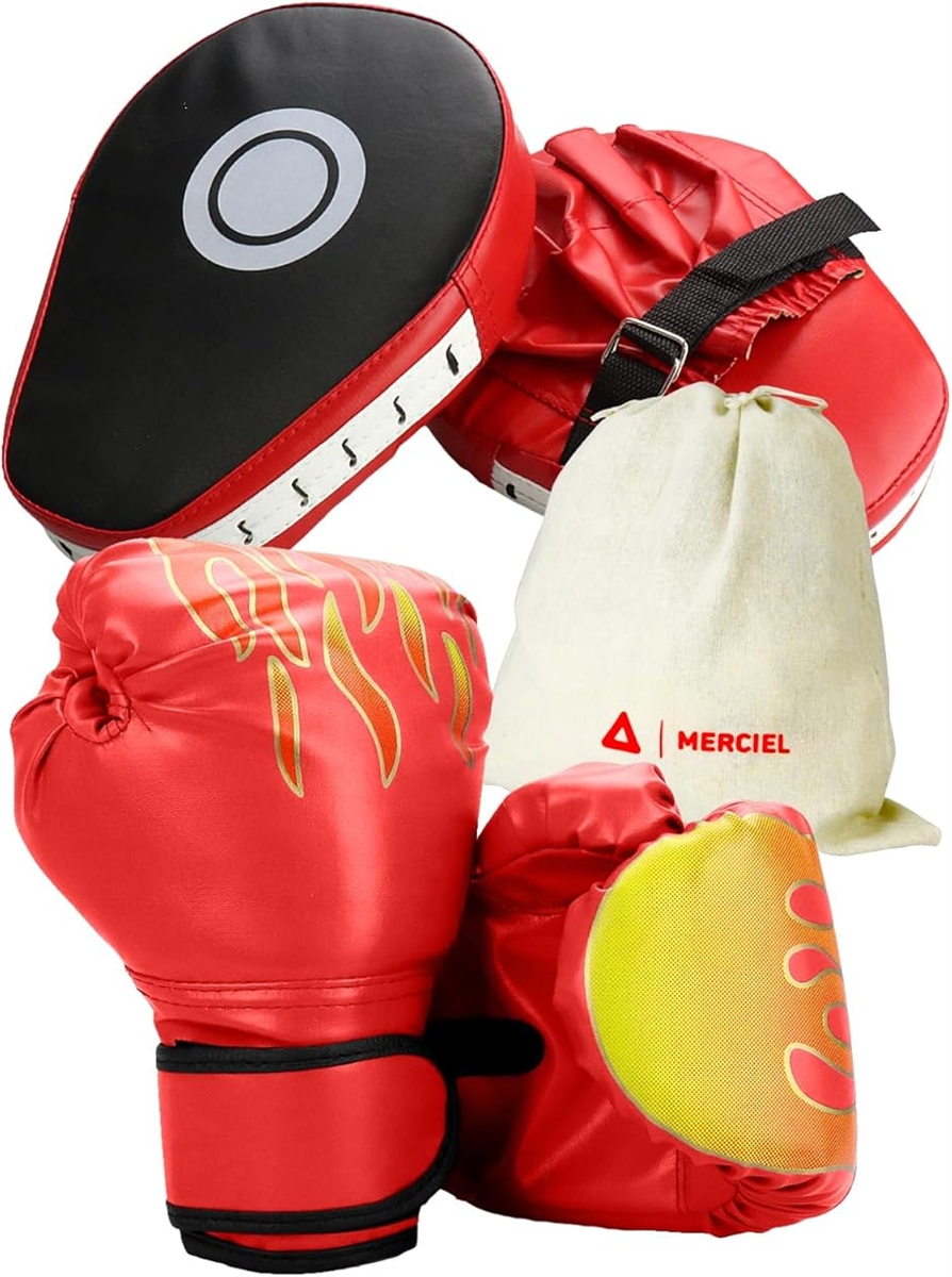 マーシェル 親子でボクシング 子供用グローブ 大人用ミット セット