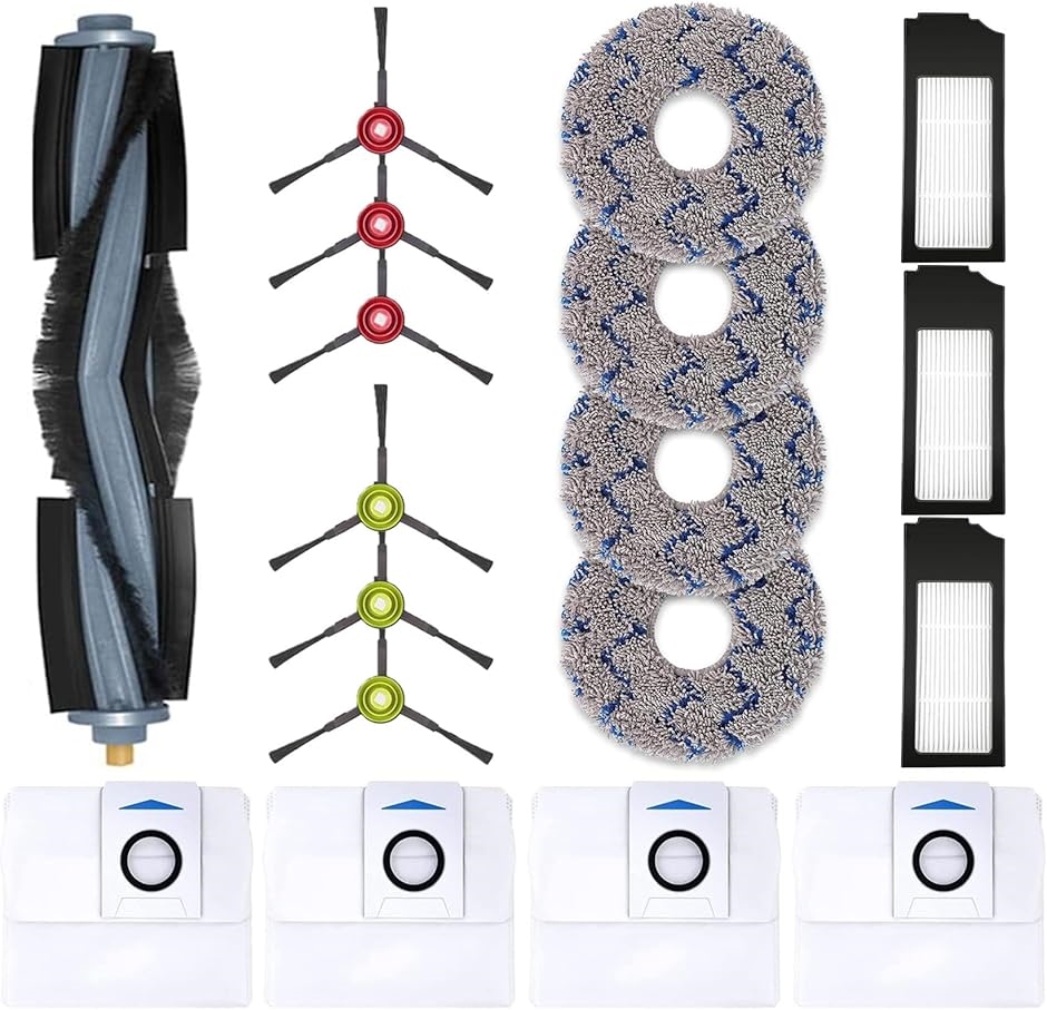 互換品】 エコバックス 消耗品 X1 OMNI 18枚 DEEBOT ロボット掃除機