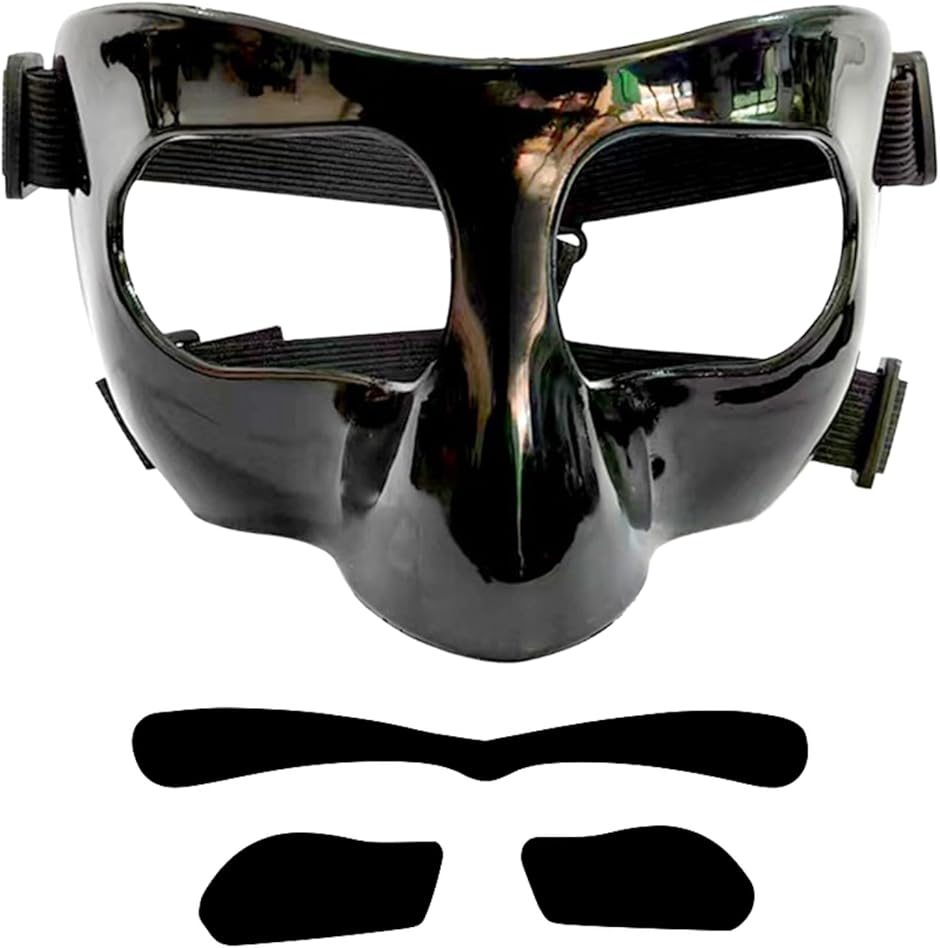 ノーズガード スポーツ 鼻 保護 野球 サッカー 痛くない パッド付き