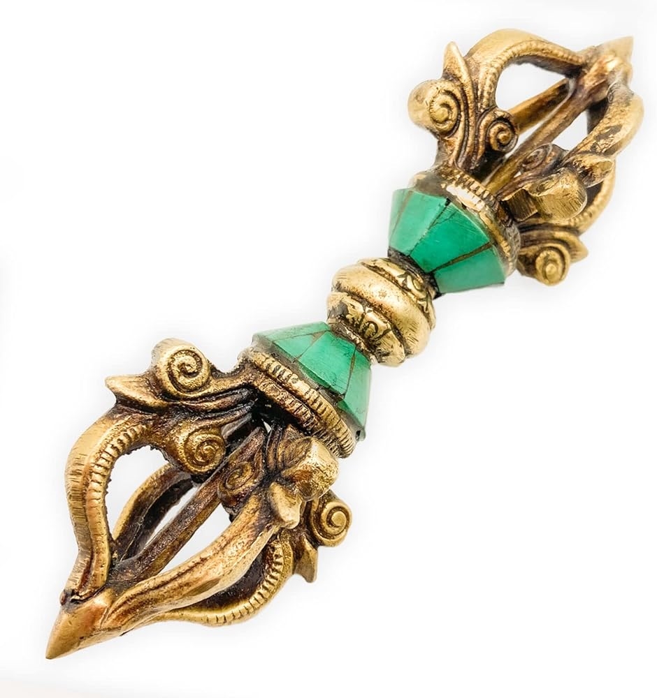 五鈷杵 金剛杵 密教法具 魔除け ヴァジュラ 大(大（五鈷杵