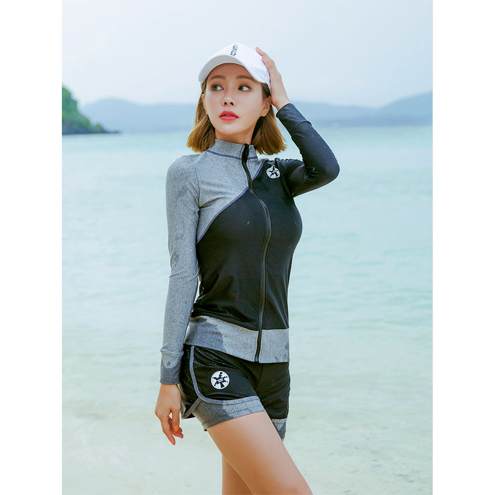 フィットネス水着 体型カバー 水着 レディース ビキニ ラッシュガード