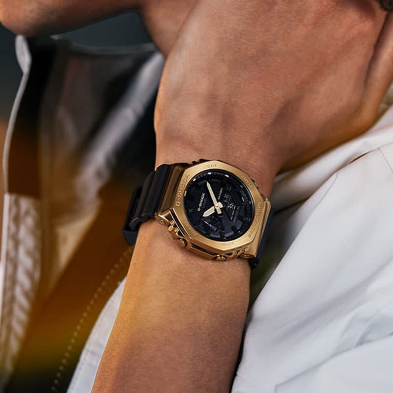 G-SHOCK カシオ 腕時計 CASIO 時計 Gショック ゴールド ブラック METAL