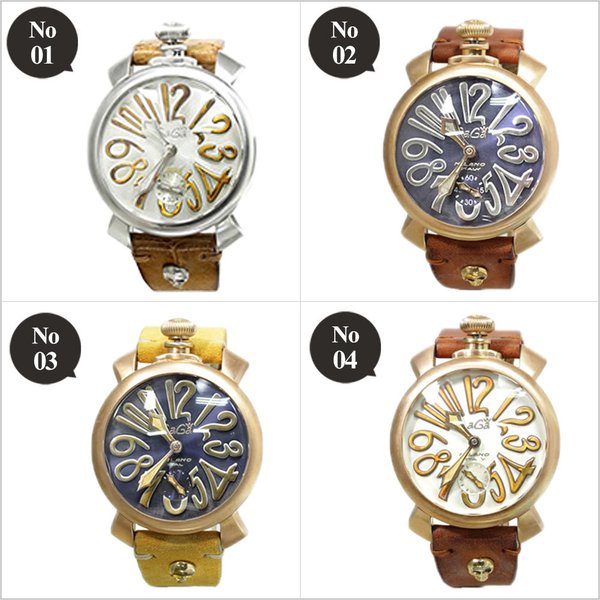 GaGa MILANO（ガガミラノ） 腕時計 GaGaMILAN 時計 マヌアーレ