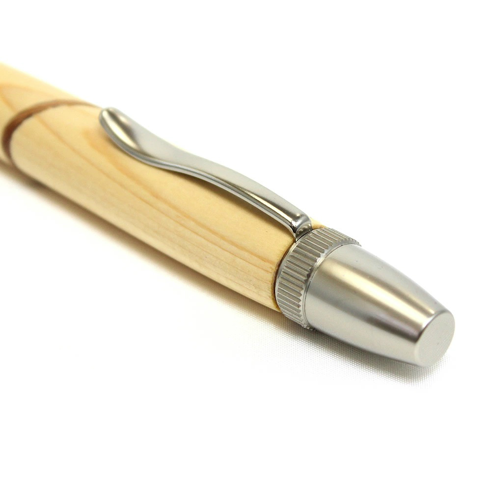 ジェットストリーム 伊勢桧 パトリオットボールペン 木軸ペン 135mm