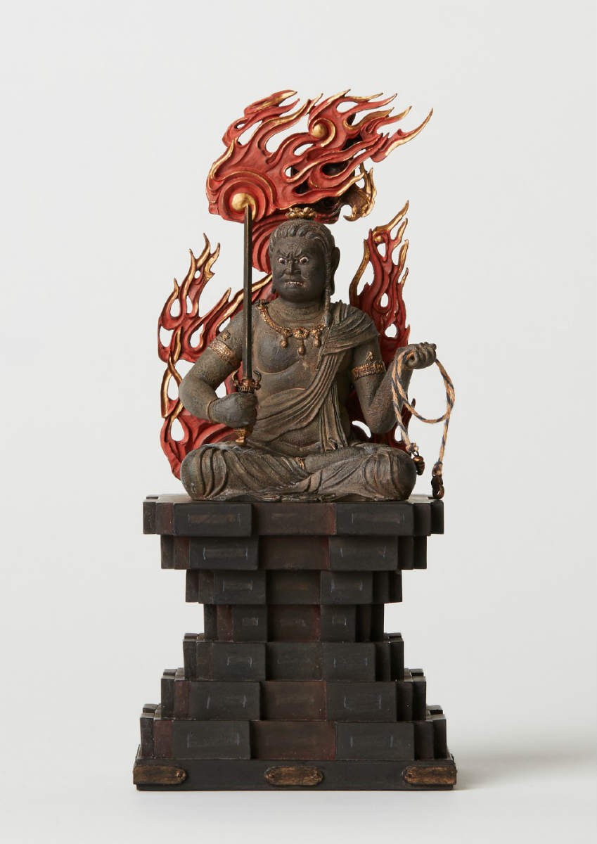 不動明王 | ふどうみょうおう 約175(H)×83(W)×70(D)mm 490g イSム