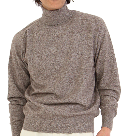 送料無料】【カシミヤ100％試験鑑定証明済】メンズ タートルネック