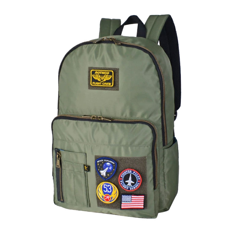 ROTHCO（ロスコ） バックパック ベルクロワッペン付きリュック