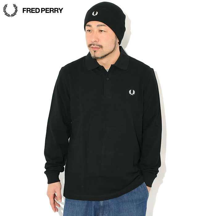 FRED PERRY（フレッドペリー） ポロシャツ 長袖 メンズ M6006 プレーン