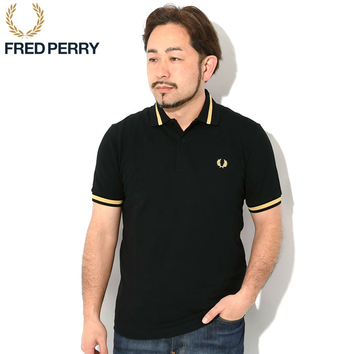 FRED PERRY（フレッドペリー） ポロシャツ 半袖 メンズ M2 シングル