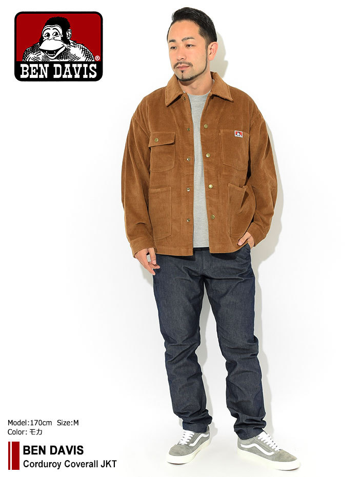 BEN DAVIS（ベンデイビス） ジャケット メンズ コーデュロイ