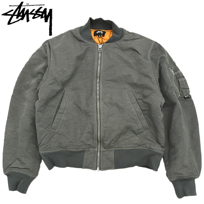 STUSSY（ステューシー） ジャケット メンズ Dyed Nylon Bomber