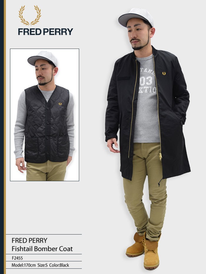FRED PERRY（フレッドペリー） ジャケット メンズ フィッシュテール