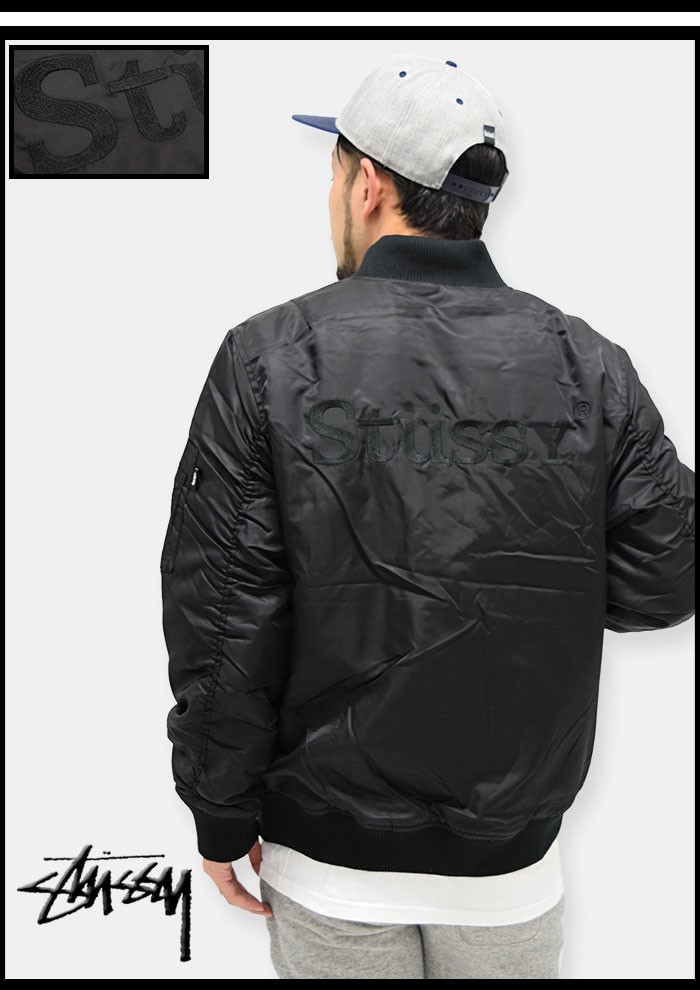 STUSSY（ステューシー） ジャケット メンズ MA-1(stussy JKT MA1