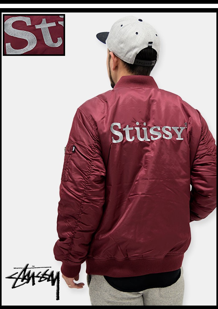 STUSSY（ステューシー） ジャケット メンズ MA-1(stussy JKT MA1