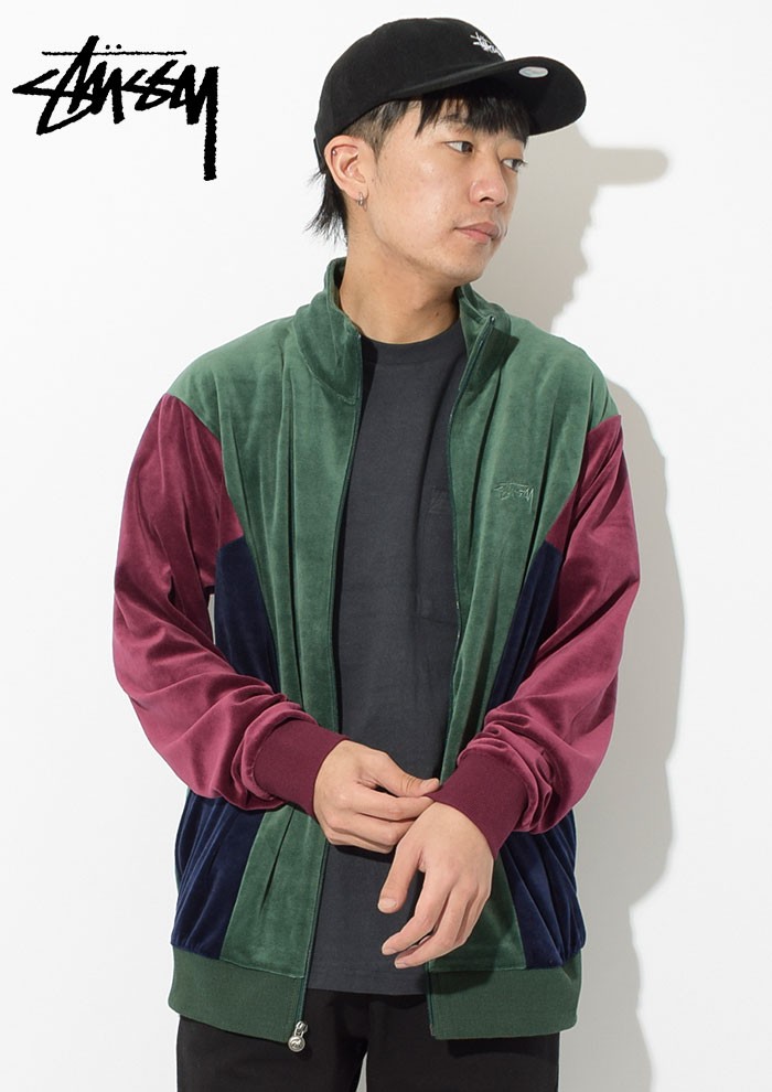 STUSSY（ステューシー） ジャケット メンズ Velour Paneled Track