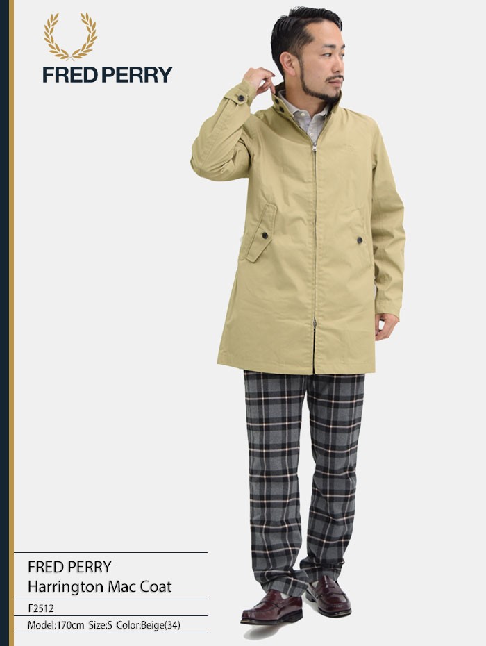 FRED PERRY（フレッドペリー） ジャケット メンズ ハリントン マック
