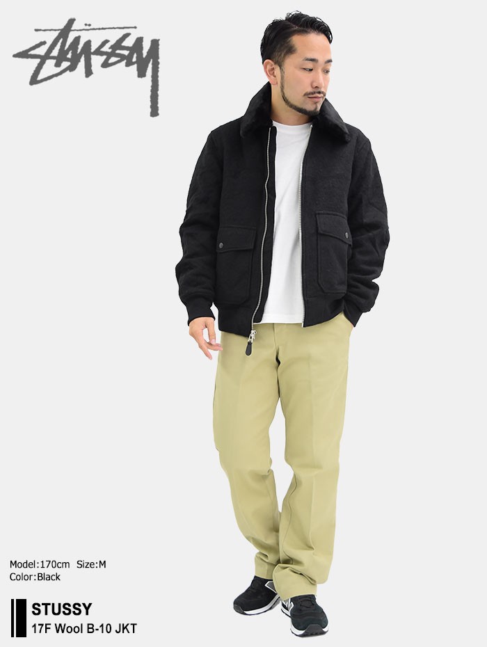 STUSSY（ステューシー） ジャケット メンズ 17F Wool B-10(stussy JKT