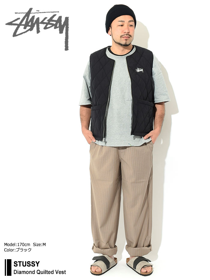 STUSSY（ステューシー） ジャケット メンズ Diamond Quilted ( stussy